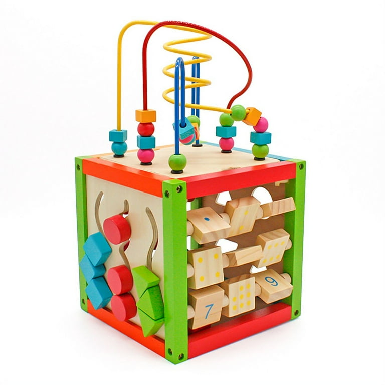 Wooden block sale activity center