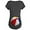 Charcoal, variant on CafePress - Halloween Beach Ball Maternity Dark T Shirt - Maternity Dark T-Shirt
