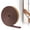 Brown, variant on YOUSHARES Under Door Draft Stopper - Strong Adhesive Seal Blocker, Soundproof Sweep, Weather Stripping, Noise Insulator for Bottom of Door(Black)