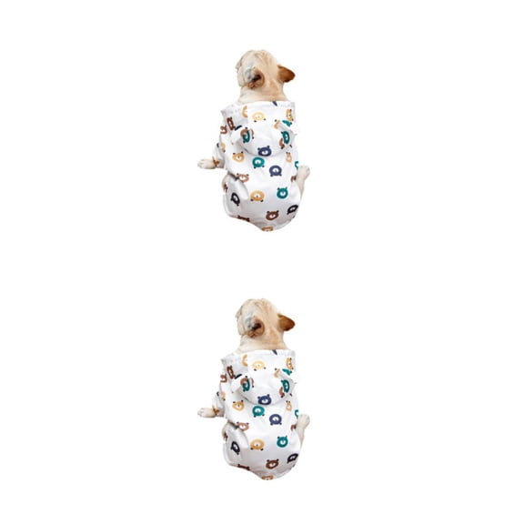 Chubasquero para perros Billuyoard malla transpirable impermeable hebillas ajustables Type3 NO3