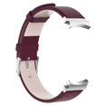 thumbnail image 2 of Correa De Piel Compatible Con Samsung Galaxy Watch4 40/44 Mm Pulsera De Repuesto Compatible Con Watch4 Classic 42/46 Mm 20 Mm Minnieouse EL016603-02, 2 of 5