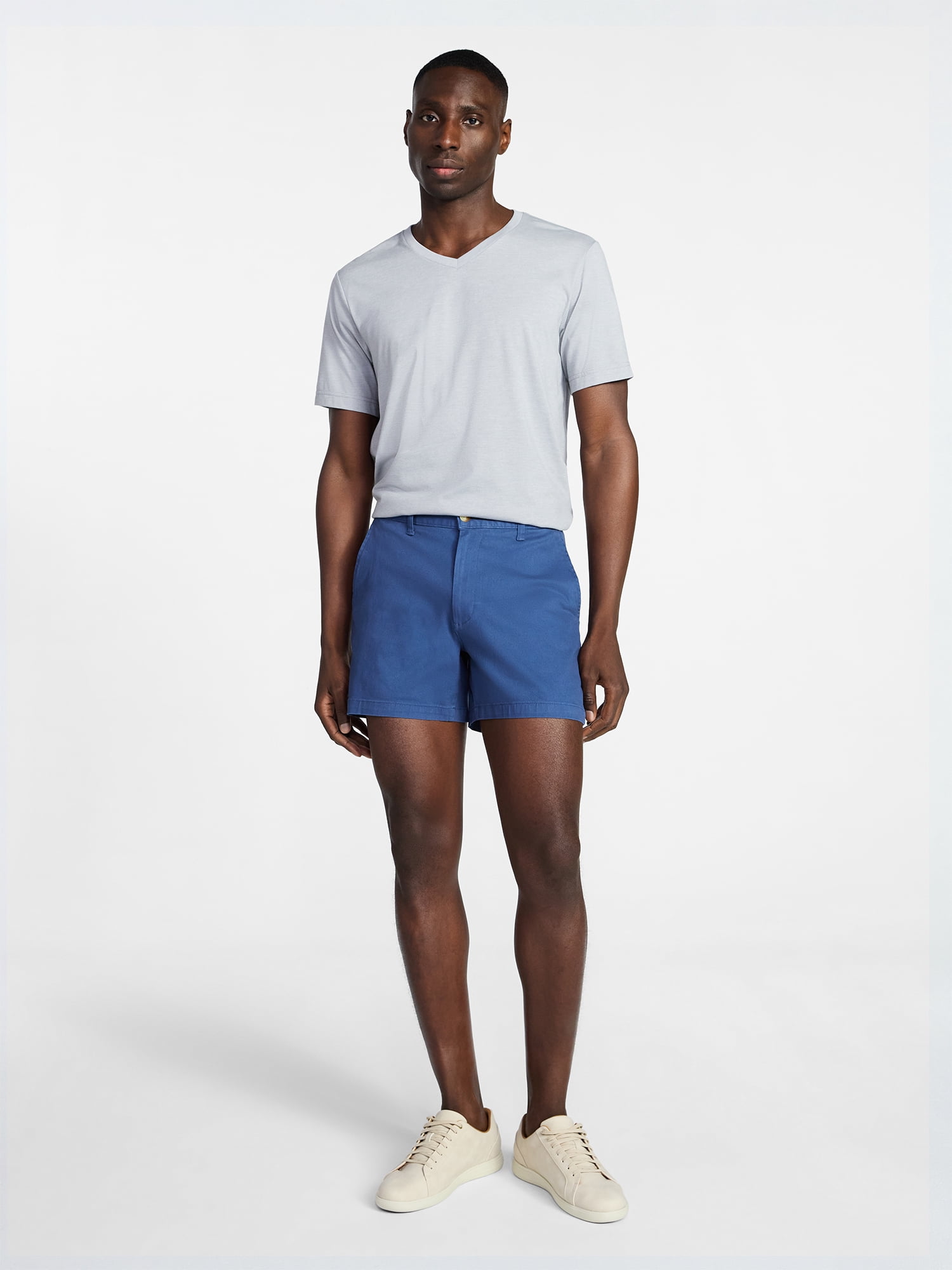 George Men's & Big Men's Modern Fit Flat Front Shorts, 5", 7", 9" Inseams, Sizes 28-54