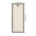 thumbnail image 5 of Kate and Laurel Framed Fabric Pinboard 17 x 41,  Printed Linen Decorative Bulletin Board for Use as a Vision Board or Wall Organization, Matinee Black Bronze Frame, 5 of 8