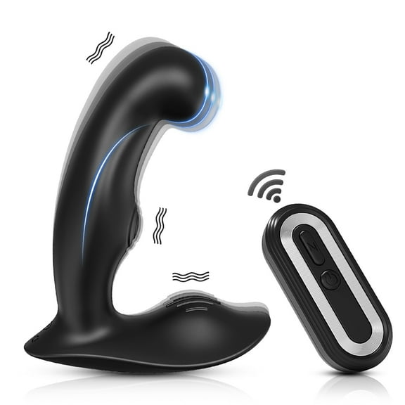Xbonp Anal Vibrator with 10 Vibration, Wireless Remote Control Anal Butt Plug Prostate Massager