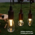 thumbnail image 2 of Pull Cord Light Bulb LED Pull Cord Light Bulb Portable Hanging Lantern Battery Operated For Indoor Outdoor Camping Room Decoration, 2 of 6
