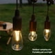 thumbnail image 4 of Lámpara colgante Jadeshay para acampar LED con cordón de tracción, 4 of 6