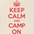 thumbnail image 2 of CafePress - Keep Calm Camp Tote Bag - Unisex Canvas Tote Bag, Beige, 1-Piece, 2 of 7