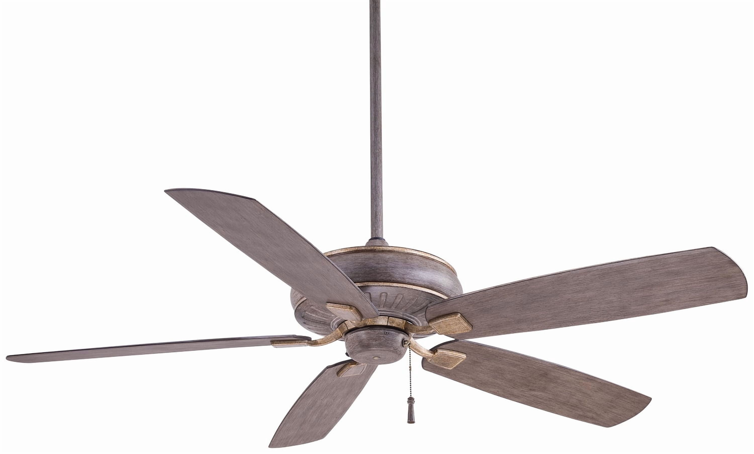 Minka-Aire Sunseeker 60-Inch 5-Blade Ceiling Fan in Driftwood Finish W/ Driftwood Blades - F532-DRF