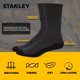 thumbnail image 5 of Calcetines de trabajo STANLEY para hombre, 8 pares, gruesos y acolchados, largos, 5 of 7