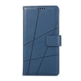 thumbnail image 2 of Nalacover Case for iPhone 8 Plus / iPhone 7 Plus - Card Holder PU Leather Flip Wallet Cover with Magnetic Clasp Stand Hand Strap, Soft TPU Inner Shockproof Anti-Scratches Case, Blue, 2 of 10