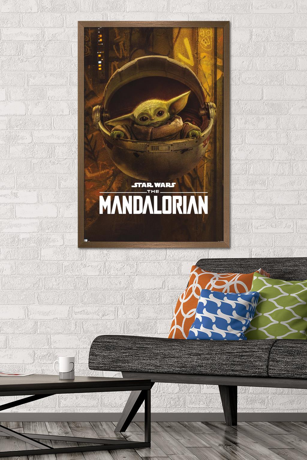 Star Wars: The Mandalorian Season 2 - The Child Wall Poster, 22.375" x 34", Framed - image 2 of 5