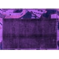 thumbnail image 1 of Ahgly Company Indoor Rectangle Abstract Purple Modern Area Rugs, 2' x 4', 1 of 4