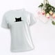 thumbnail image 1 of Tops con hombros descubiertos para mujer, camisa de manga corta, ropa deportiva elegante, ropa, camiseta básica, Tops tipo túnica de verano para ofici Blanco, 1 of 10