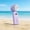 #0609-Purple, variant on Kieccall Ice Feel Neck Hanging Portable Handheld Fan with Digital Display High Wind for Outdoor Summer Heat Relief