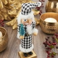 thumbnail image 5 of Saro Lifestyle Nutcracker Decoration With Buffalo Plaid Design, 5 of 5