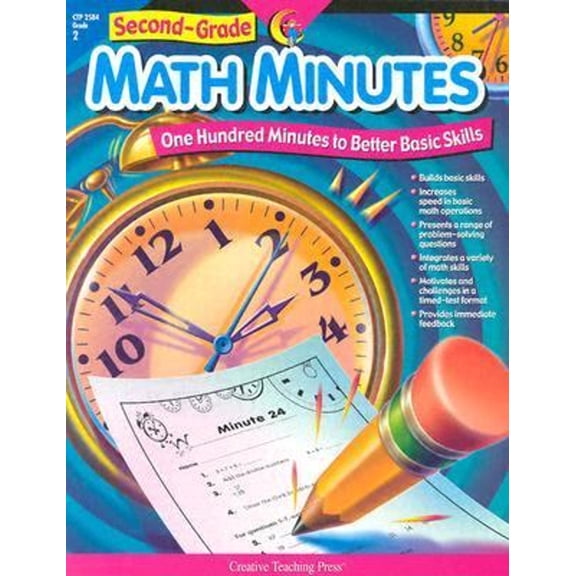 Pre-Owned 2nd-Grade Math Minutes (Paperback) 1574718134 9781574718133