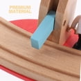 thumbnail image 4 of Accesorio de tren de madera accesorio de ferrocarril de madera en trin de ruta de trenes juguetes, 4 of 4