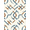 Blue Brown Cream, Pattern 1, variant on ODIKA 8'x10' Washable Area Rug Non-Slip Chair-Friendly Mat Tan Abstract Navy Neutral Motif Geometric Interlocking Brushstroke for Dining Room, Large Office, Lounge