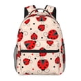 thumbnail image 1 of Balery Red Ladybug Mochila Escolar Impresa, Mochila Ligera para Viajes Casual, Mochila Duradera y Cómoda Multifuncional, Mochila para Laptop-One Size, 1 of 5