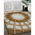 thumbnail image 2 of Ahgly Company Indoor Rectangle Patterned Saddle Brown Novelty Area Rugs, 3' x 5', 2 of 6