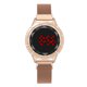 thumbnail image 1 of Reloj de cuarzo para mujer, relojes para mujer, reloj de moda para mujer, reloj de acero inoxidable, informal, para vestir, pulsera, cristal, joyería, paño de cocina, 1 of 3