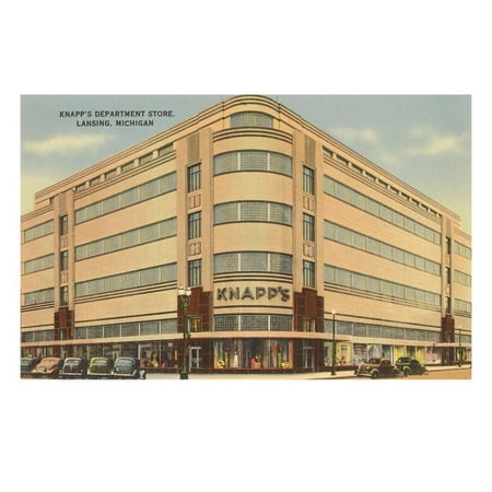 Knapps Department Store, Lansing, Michigan Print Wall