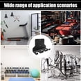thumbnail image 2 of Support Mural pour Barre de Musculation Support de Rangement Vertical Robuste pour Barre de Musculation, 1 * Support de Barre 2 * Vis 2 * Tubes d'Expansion, Noir, 2 of 8