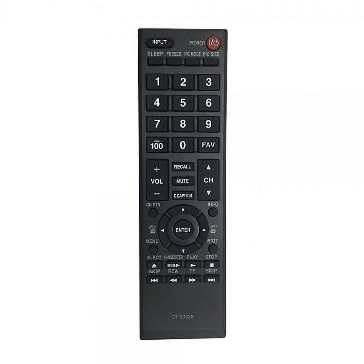 CT-RC1US-18 New Remote Control for Toshiba 55L510U18, 32L310U20