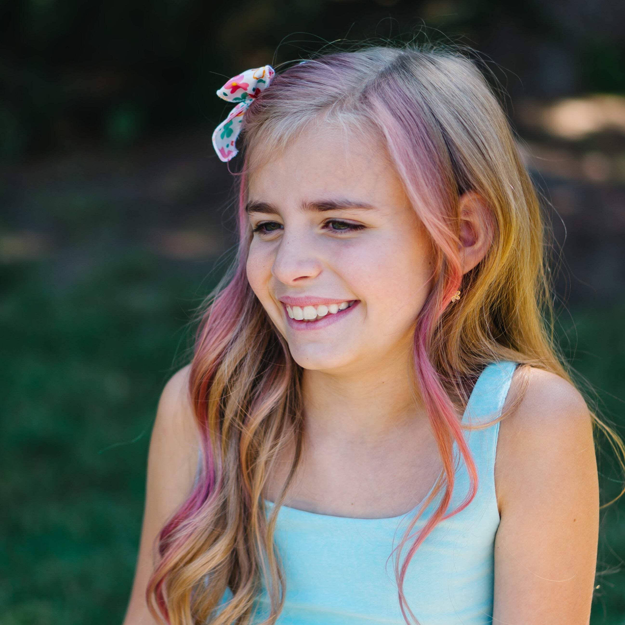 Piggy Paint Hot Pink Hair Color & Conditioner - 2-in-1 Kids Temporary Hair Color