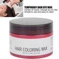 thumbnail image 3 of Tinte temporal para el cabello en cera, color rosa rojizo, 120 g – Color intenso y fijación instantánea, fórmula lavable para peinar., 3 of 5