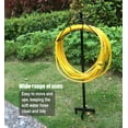 thumbnail image 5 of Artigarden Garden Hose Holder - Free Standing Metal Water Hose Stand Heavy Duty Flexible Pipe Storage Hanger Organizer for Lawn & Yard, 5 of 6