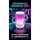 thumbnail image 2 of Bocina Inalámbrica Portátil 360 con Luz LED y Micrófono Integrado Blanca, 2 of 6