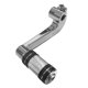 thumbnail image 4 of Chrome center shift lever with pedals compatible with Harley Sportster XL883 1200 2004-2023 shift lever, 4 of 5