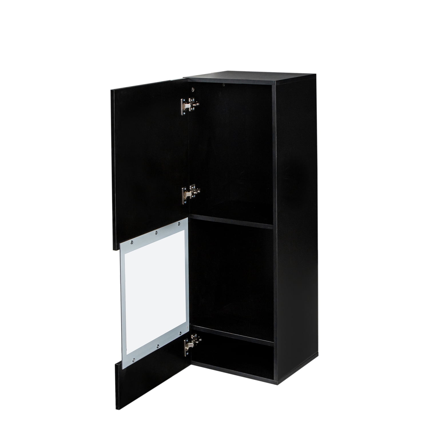Kadyn 5 Pieces Floating TV Cabinet Set, High Gloss Wall Mounted Entertainment Center with 16-color LED Light, TV Stand Console for 75+ inch TV, Black Kadyn 5 Pieces Floating TV Cabinet Set, High Gloss Wall Mounted Entertainment Center with 16-color LED Light, TV Stand Console for 75+ inch TV, Black