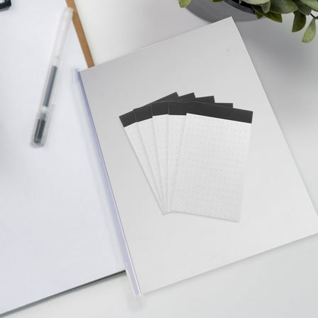 BESTOYARD Note Pads Grid Dot Grid Journal White Paper 5Pcs