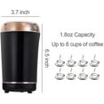 thumbnail image 2 of 12 Cup Portable Electric Coffee Grinder, Stainless Steel Blade Grinder, 2 of 3
