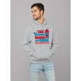 thumbnail image 2 of Coolest Beverage Graphic - ICEE Retro Chill Graphic Men's Hoodie, 2 of 4