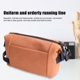 thumbnail image 2 of Large Capacity Zipper Closure Artificial Leather Camera Case Foldable Camera Storage Bag Organizer Camera Accessories, 2 of 7