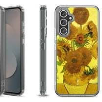 Shockproof Protective Phone Case Cover for Samsung Galaxy S25 FE, by OneToughShield - Sunflower
