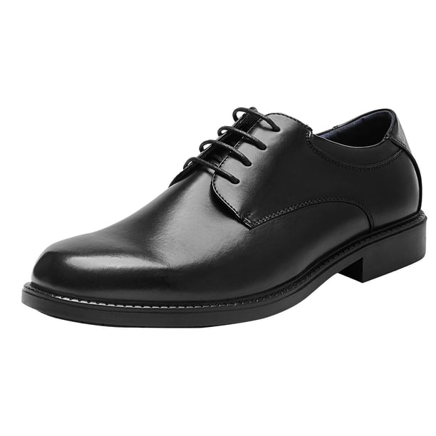 Zapatos Oxford de Vestir para Hombre Bruno Marc Clásicos con Cordones Negros 11W
