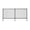 Zurich Fence, variant on 30in H x 56.5in W (2 Panels) No Dig Zippity Madison Fence Panel Kit, No Dig Fence Panels, White Vinyl Fence for Yard, Temporary Fence for Backyard, White Picket Fence Garden Border, DIY Fence ZP19001