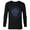 Black, variant on Black Panther: Wakanda Forever Panther Mask Icon - Long Sleeve T-Shirt for Men - Customized-White