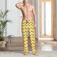 thumbnail image 2 of Sikiie Cute Duck With Black Glasses Pajama Pants Men, PJ Bottoms, Sleep & Lounge Pants-X-Large, 2 of 6