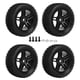 thumbnail image 2 of Neumáticos RC Y Juego De Ruedas, Neumático De Goma RC 4PCS Amortiguación Fuerte Negro Durable Agarre Estable Para Modificación Para 1/16 RC Car ANGGREK RC Rubber Tyre, 2 of 8