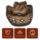 thumbnail image 4 of 1 unid al aire libre protección sol gorra retro borla vaquero vaquera vaquera verano sombrero de paja, 4 of 5