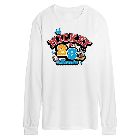 Disney - Mickey Mouse - All Star on Mickey's Team - Men's Long Sleeve T-Shirt