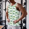 thumbnail image 5 of Lsque St. Patrick's Day rainbows Pattern Mens Tank Tops Muscle Athletic Quick Dry Sleeveless Workout Fitness T Shirts Beach Tank Top, Loose-fit Sleeveless Shirt for Men-4X-Large, 5 of 7