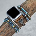 thumbnail image 3 of Correa para Apple Watch de 38 mm/40 mm para mujeres y hombres - Anuncio de pulsera elástica, 3 of 4
