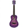 Purple Cheetah Acoustic Guitar