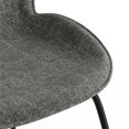 thumbnail image 4 of Pemberly Row Fabric Side Chairs with Black Matte Metal Legs (Set of 2), 4 of 7